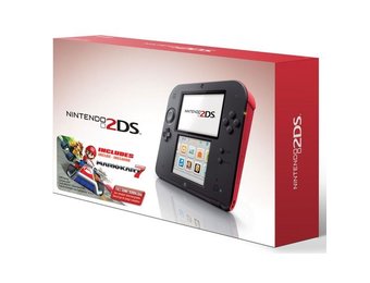 Nintendo 2DS Black/Blue + Mario Kart 7