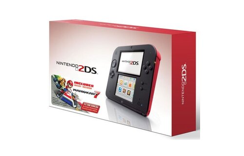 Nintendo 2DS Black/Blue + Mario Kart 7