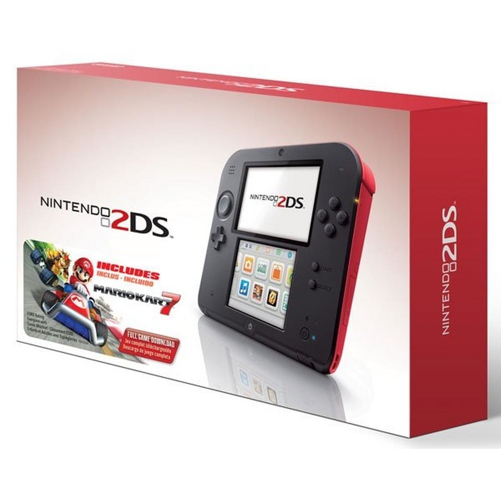 Nintendo 2DS Black/Blue + Mario Kart 7