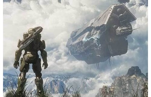 XBOX 360 S Black - Halo 4 Limited Edition Bundel