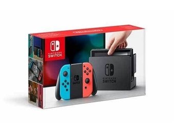 Nintendo Switch Neon Blue & Red