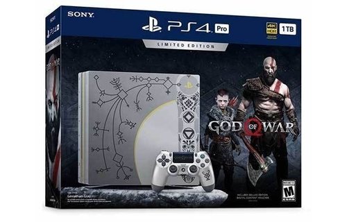 PlayStation 4 Pro 1TB Limited God of War Edition