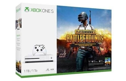 Xbox One S White 1TB + PlayerUnknown's Battlegrounds