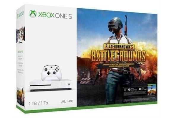 Xbox One S White 1TB + PlayerUnknown's Battlegrounds