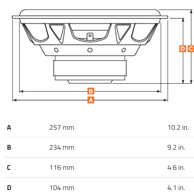 subwoofer hertz ds 25.3