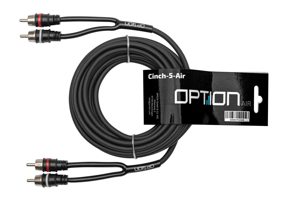 OPTION RCA kabels en Y-Splitters