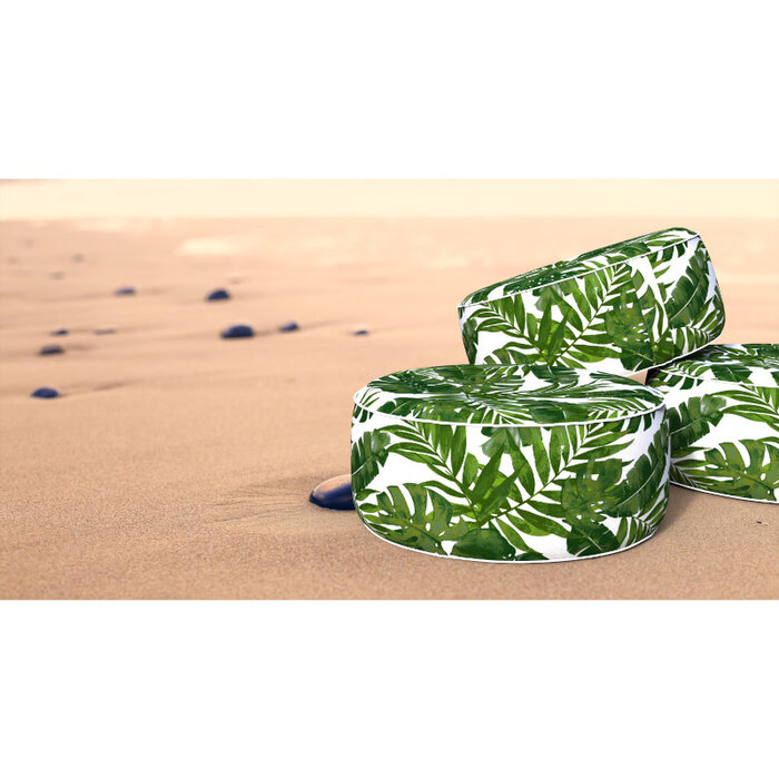 Hamilton Bay Outdoor Tropic opblaasbare poof 53cm