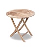 Hamilton Bay Derby klaptafel 80cm rond teak