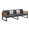 Higold New York Lounge Three-seater Sofa charcoal