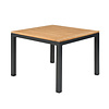Tierra Outdoor Briga Table Grey frame - TEAK top - diverse maten -