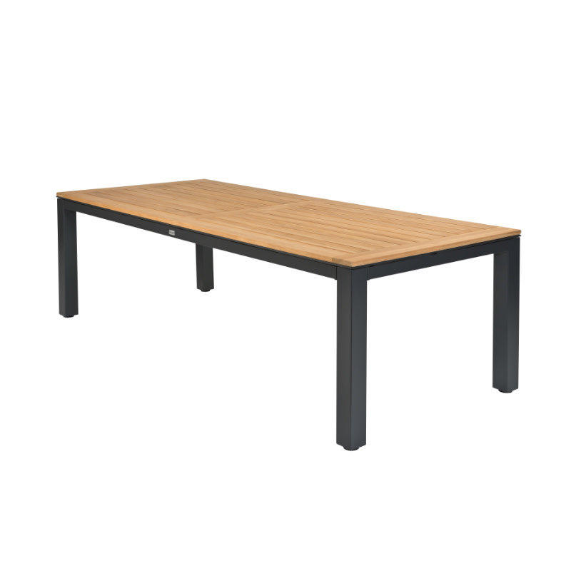 Tierra Outdoor Tierra Outdoor Briga Table Grey frame -TEAK top -
