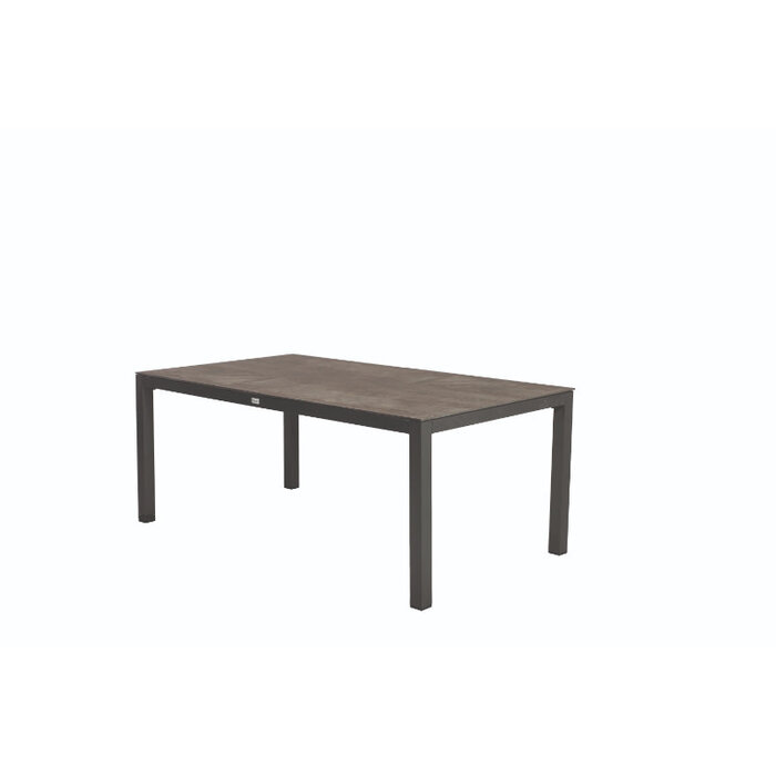 Tierra Outdoor Tierra Outdoor Briga Table Trespa FOREST GREY Charcoal Frame