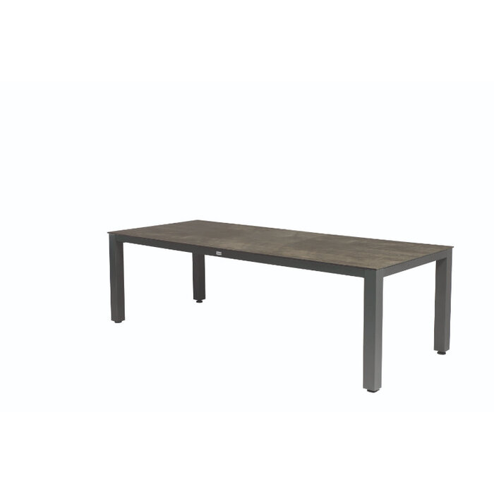 Tierra Outdoor Tierra Outdoor Briga Table Trespa FOREST GREY Charcoal Frame