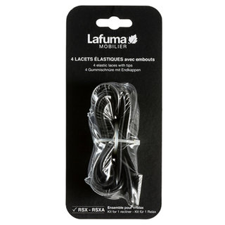 Lafuma Lafuma Lacet Elastieken set voor relaxstoelen RSX en RSXA - ZWART