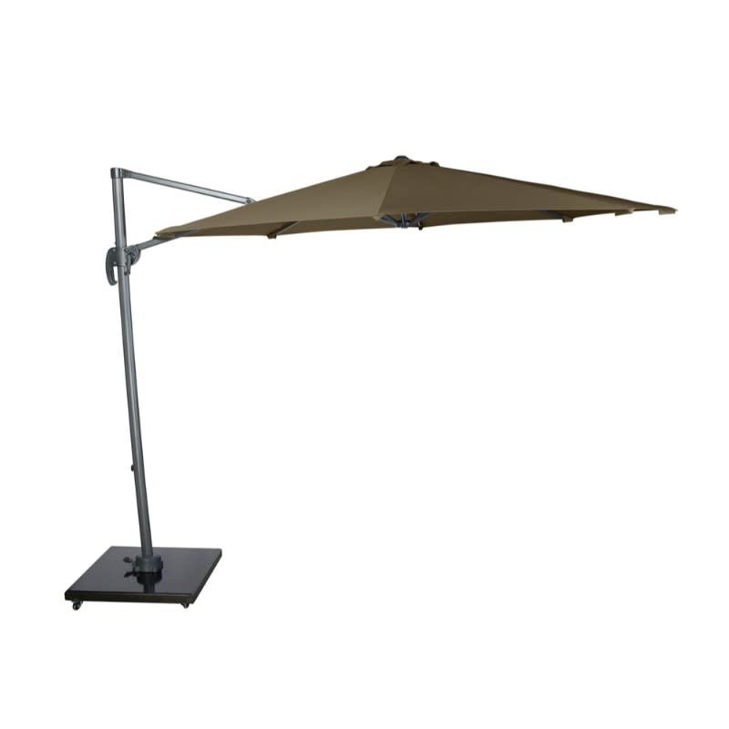 Platinum Platinum Free arm parasol Falcon T1 round 3.0 taupe
