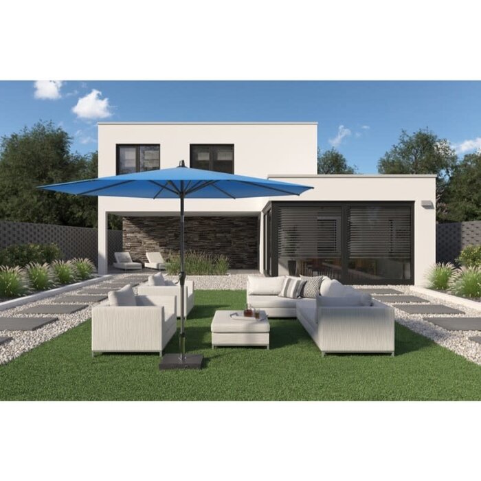 Platinum Platinum Sun & Shade pole parasol RIVA - 300x200cm rectangular