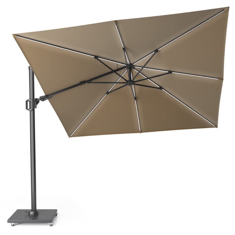 Platinum Platinum Challenger T2 Glow zweefparasol - 300x300 Taupe - art.7125E