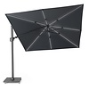 Platinum Sun & Shade zweefparasol Challenger Premium T2 Glow 300x300 Faded black- art.7125P