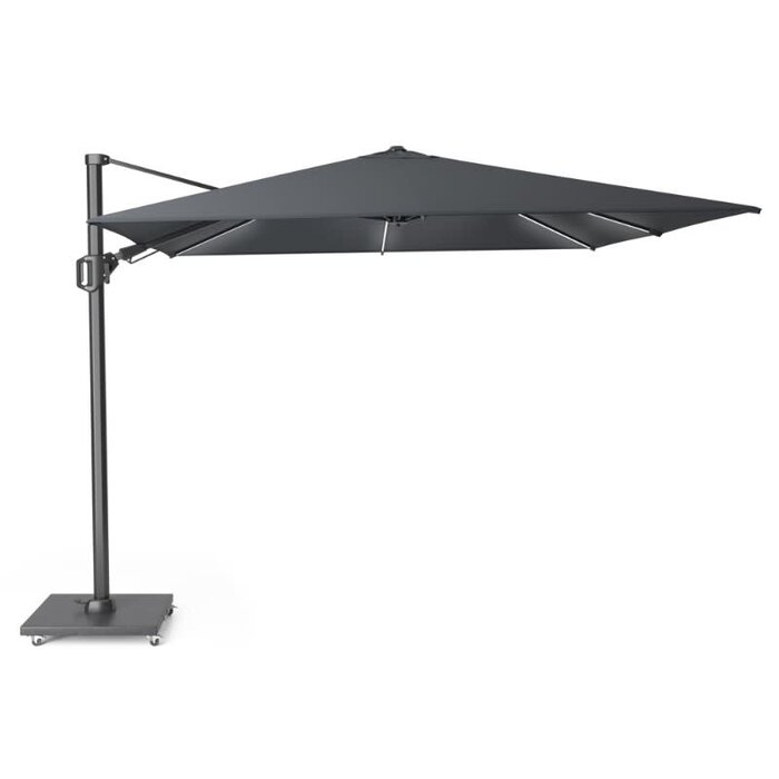 Platinum Platinum Sun & Shade floating parasol Challenger T² Glow 300x300 anthracite - art.7125
