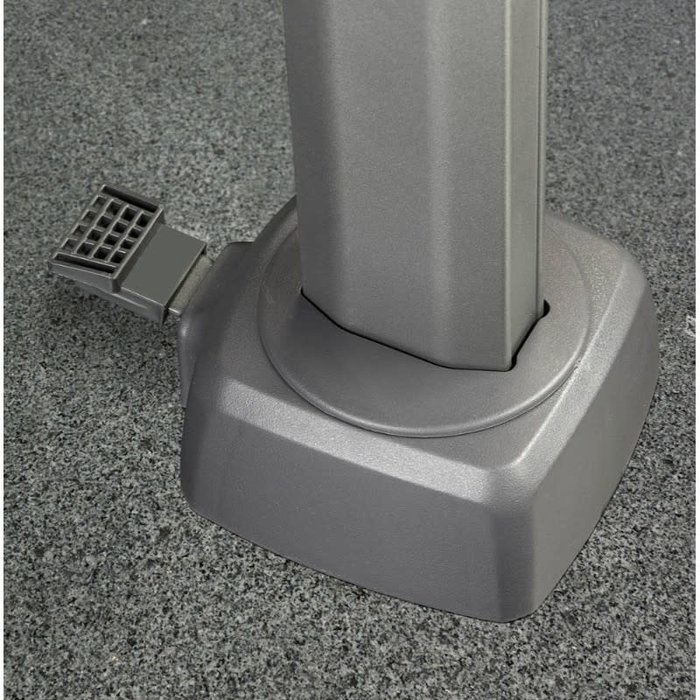 Platinum Platinum Sun & Shade zweefparasol Challenger T2 Glow ø - 350 round - TAUPE - art.7126E