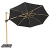 Platinum Parasol Challenger T2 premium round 3.5 Oak-Faded black