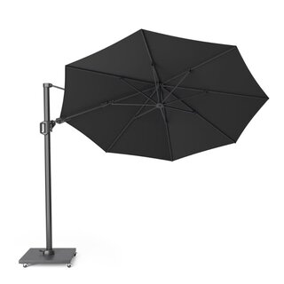 Platinum Platinum Sun & Shade zweefparasol Challenger T2 premium - 350 round - Faded black - art.7138P