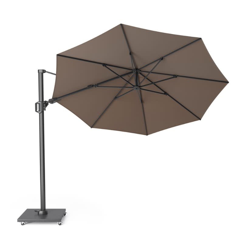 Platinum Platinum Zweefparasol Challenger T2 premium rond 3,5 Havana 7138Q