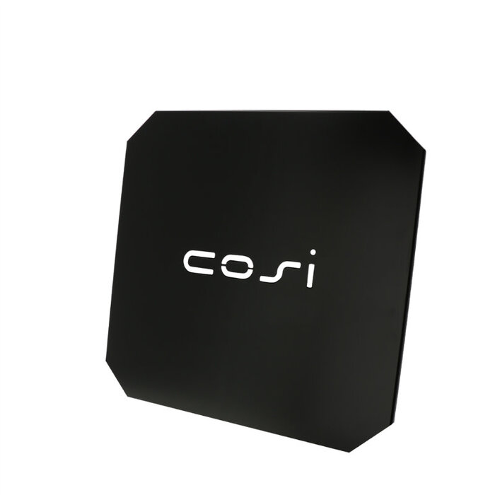 Cosi Cosi cover top to place above glass set L metal black