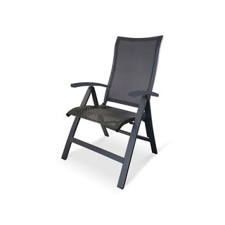 OCEO Oceo Roma recliner dark gray