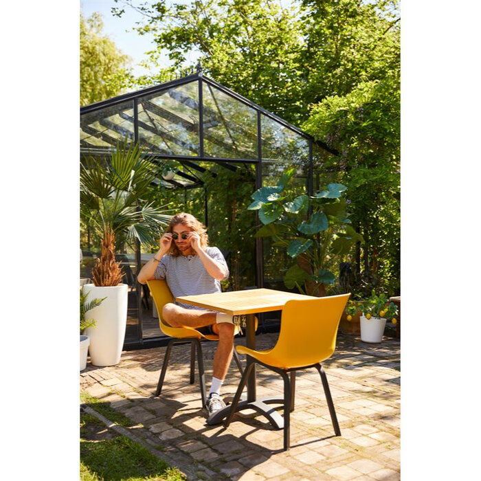 Hartman Hartman Bistro Table 70x70 Teak frame en blad