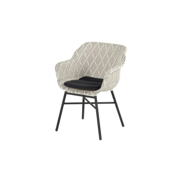 Hartman Hartman Havana Dark Grey 44x40x3 Zitkussen Delphine