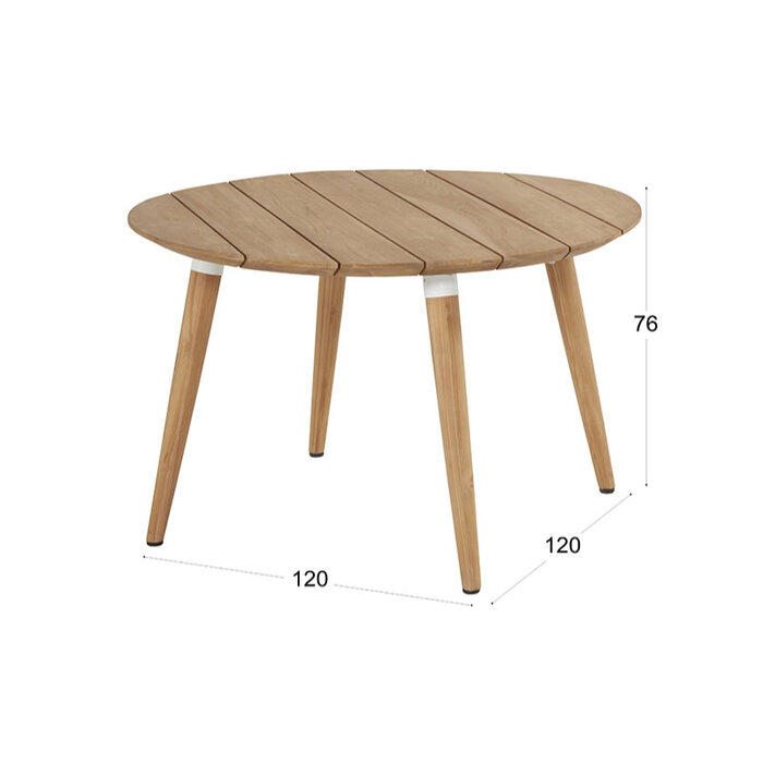 Hartman Hartman Sophie Teak Table r.120cm (set article)