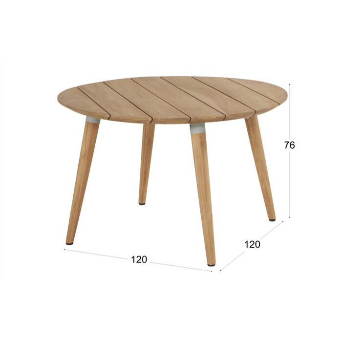 Hartman Hartman Sophie Studio Teak Table r.120cm (set article)