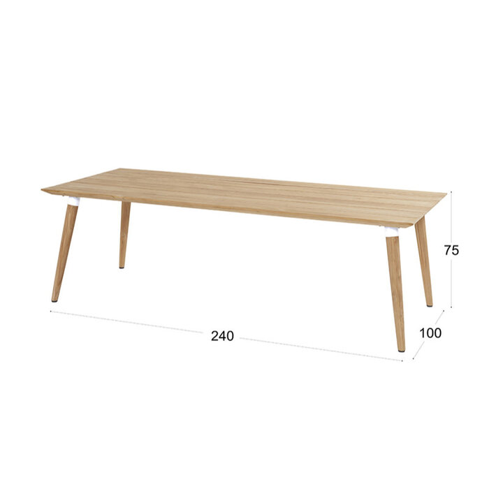 Hartman Hartman Sophie Studio Teak Table 240x100cm