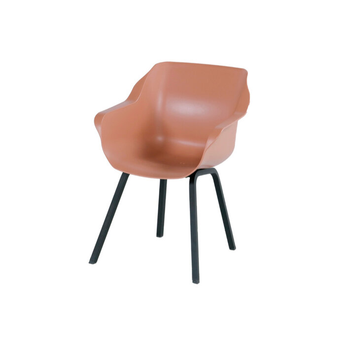 Hartman HARTMAN SOPHIE ELEMENT ARMCHAIR met gekleurde kuip, carbon black pootstel
