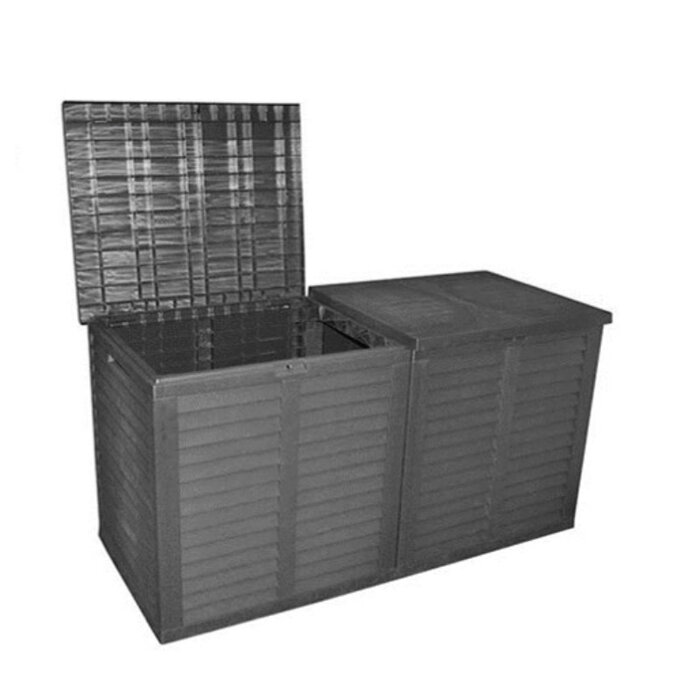 PROGARDEN Cushion box 650L with two lids 155X66X80CM