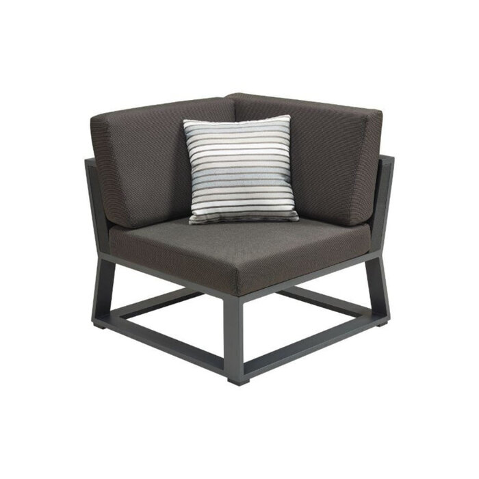 Higold Higold New York Lounge  set XL, 5units, 292x225cm black/teak