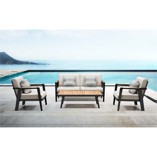 Higold Higold Emoti 4-delig 2-seater sofa set 152cm grijs-taupe