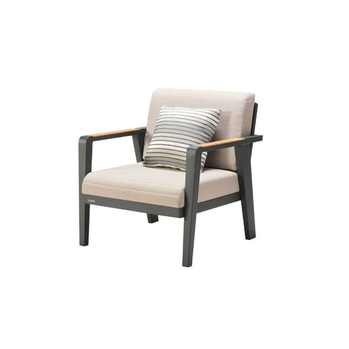 Higold Higold Emoti 4-delig 3-SEATER sofa set 207cm grijs-taupe