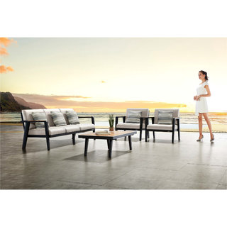 Higold Higold Emoti 4-delig 3-SEATER sofa set 207cm grijs-taupe