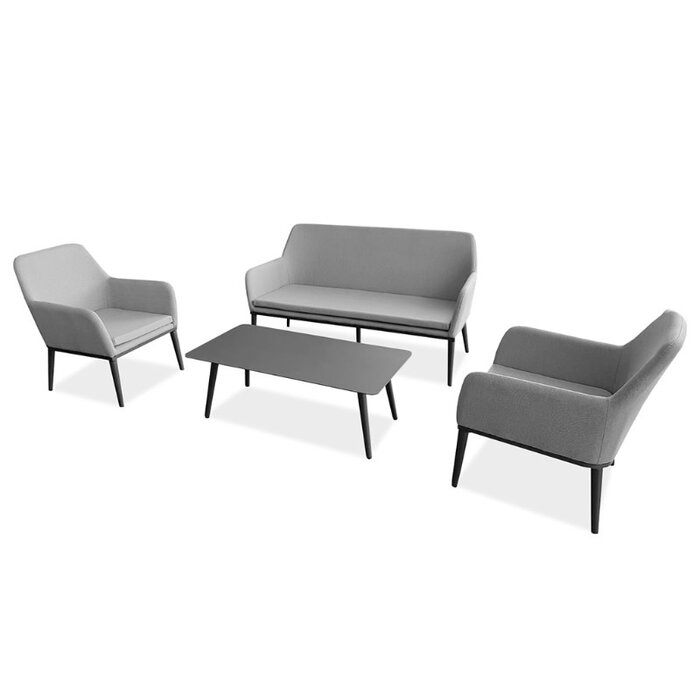Hamilton Bay Outdoor Hamilton Bay Manhatten sofa loungeset dark gray