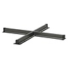 Platinum Sun & Shade Parasolvoet Zweefparasol kruisvoet Antraciet, zonder tegels