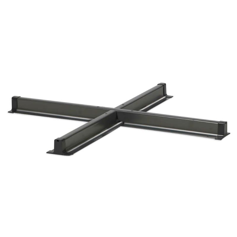 Platinum Platinum Sun & Shade Parasolvoet Zweefparasol kruisvoet Antraciet, zonder tegels