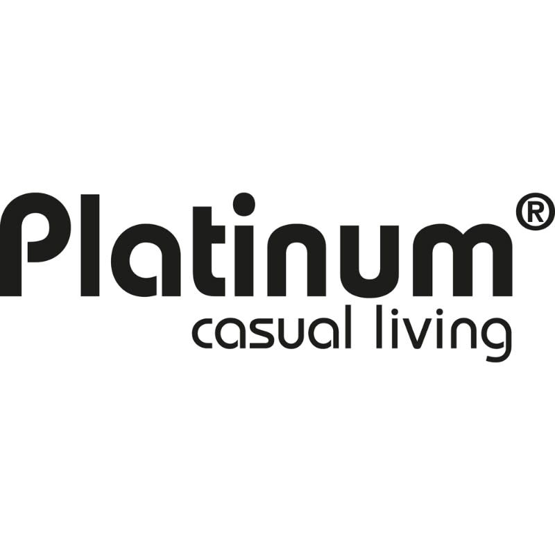 Platinum Platinum Parasolvoet Zweefparasol kruisvoet Antraciet