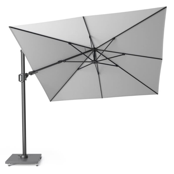 Platinum Platinum Sun & Shade zweefparasol Challenger T2 - 300x300 - Lichtgrijs - art.7139C
