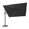 Platinum Zweefparasol Challenger T2 premium 3x3 Faded black