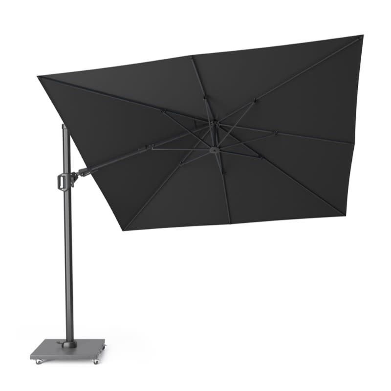 Platinum Platinum Zweefparasol Challenger T2 premium 3x3 Faded black