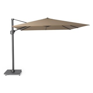 Platinum Platinum Sun & Shade zweefparasol Challenger T1 - 300x300 - Taupe - art.7142E