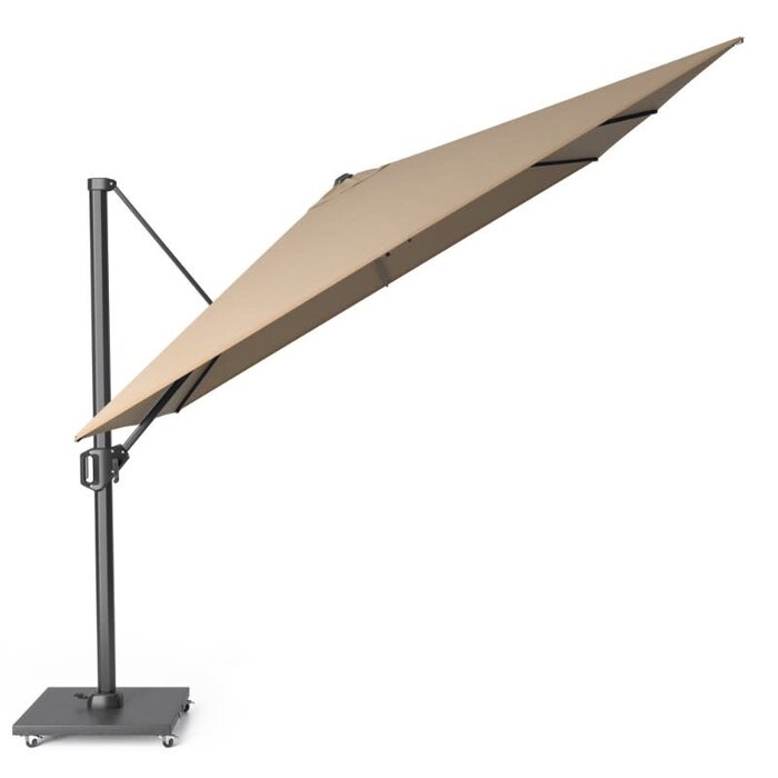 Platinum Platinum Sun & Shade zweefparasol Challenger T1 - 300x300 - Taupe - art.7142E