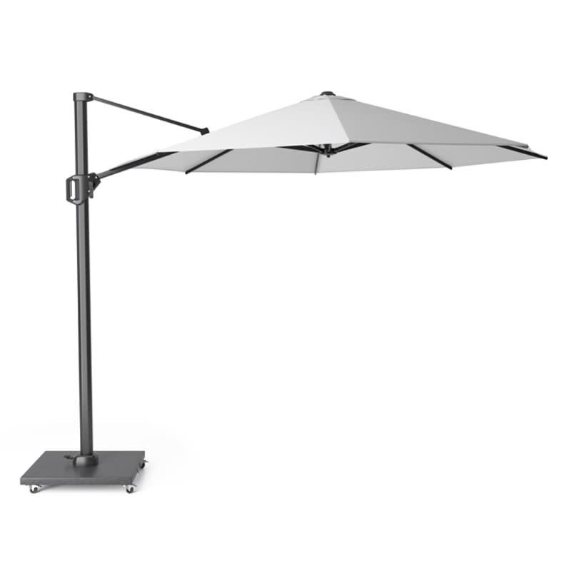 Platinum Platinum Zweefparasol Challenger T1 rond 3,5 Wit